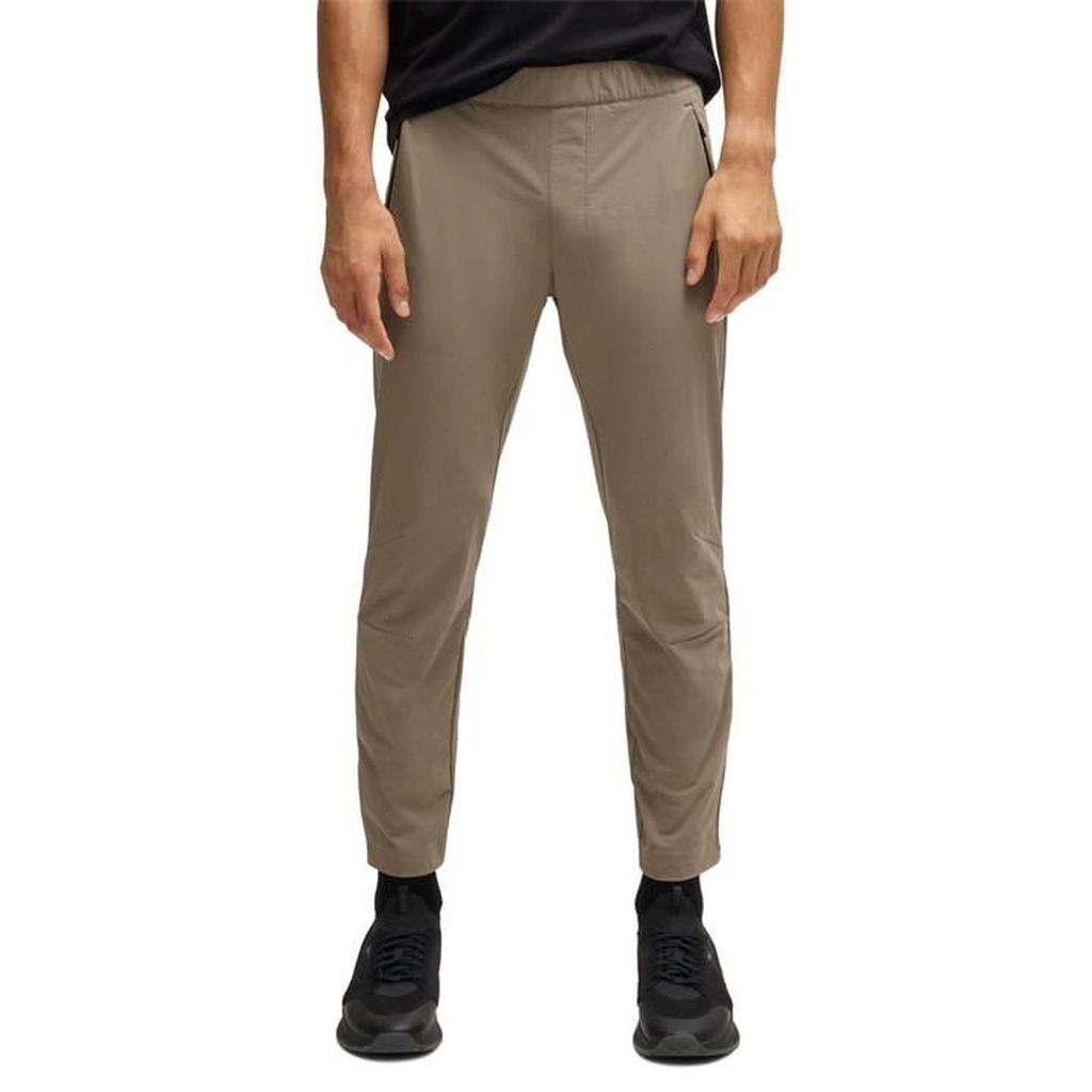 Hugo Boss T Basin Tapered-Fit Trousers - Green